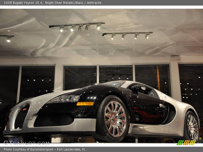 Bright Silver Metallic/Black / Anthracite 2008 Bugatti Veyron 16.4