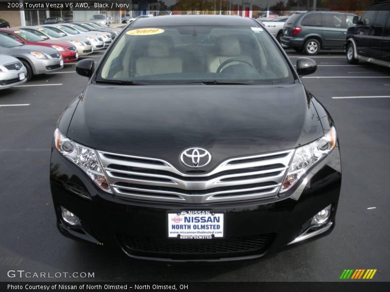 Black / Ivory 2009 Toyota Venza V6 AWD