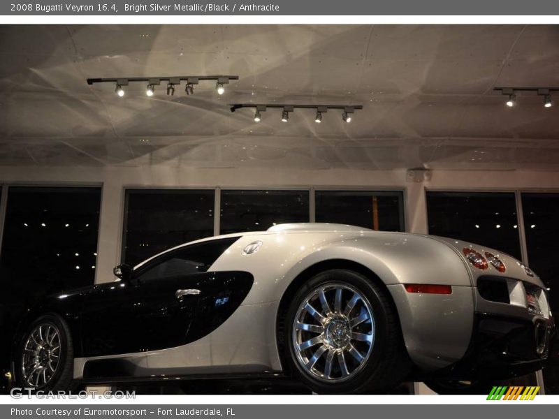 Bright Silver Metallic/Black / Anthracite 2008 Bugatti Veyron 16.4