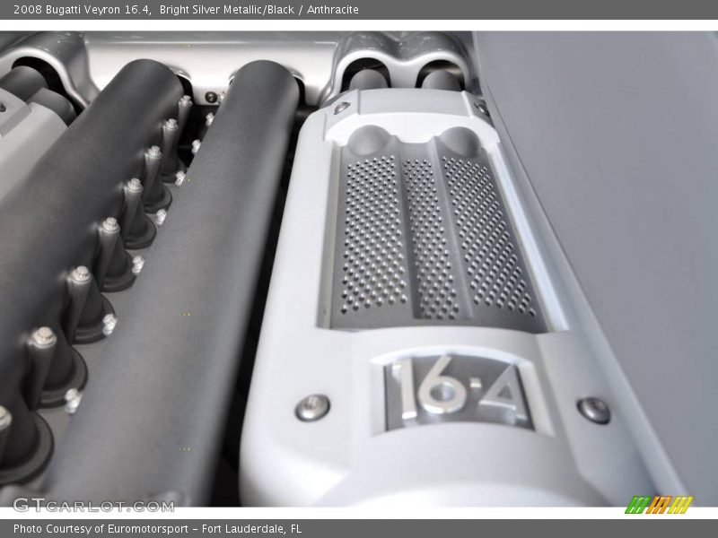  2008 Veyron 16.4 Engine - 8.0 Liter Quad-Turbocharged DOHC 64-Valve VVT W16
