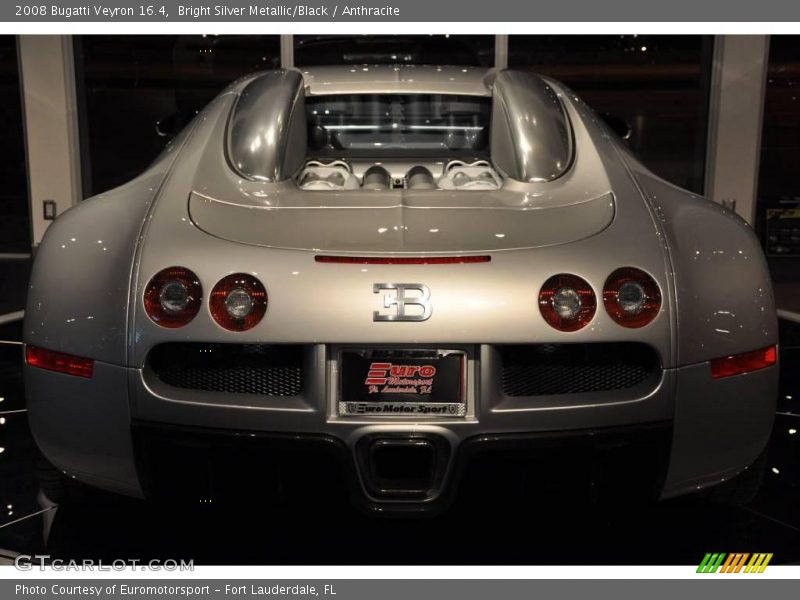 Bright Silver Metallic/Black / Anthracite 2008 Bugatti Veyron 16.4