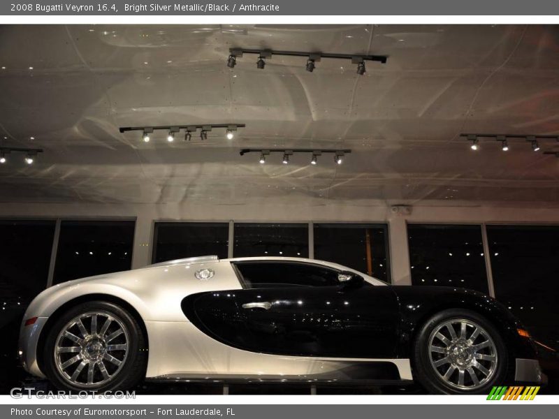 Bright Silver Metallic/Black / Anthracite 2008 Bugatti Veyron 16.4