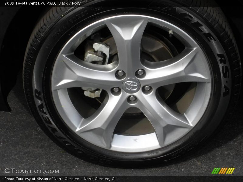 Black / Ivory 2009 Toyota Venza V6 AWD