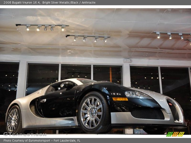 Bright Silver Metallic/Black / Anthracite 2008 Bugatti Veyron 16.4