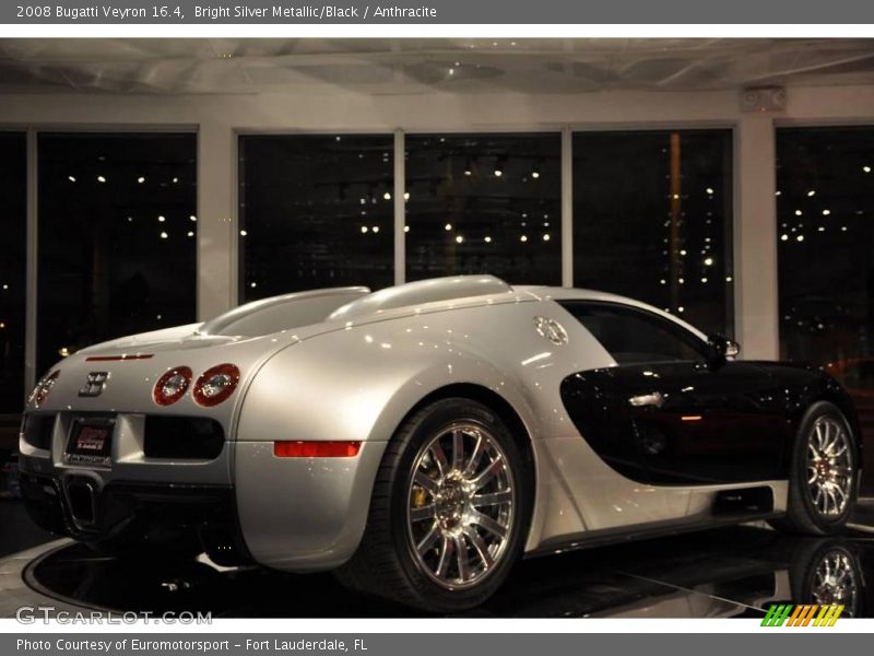 Bright Silver Metallic/Black / Anthracite 2008 Bugatti Veyron 16.4