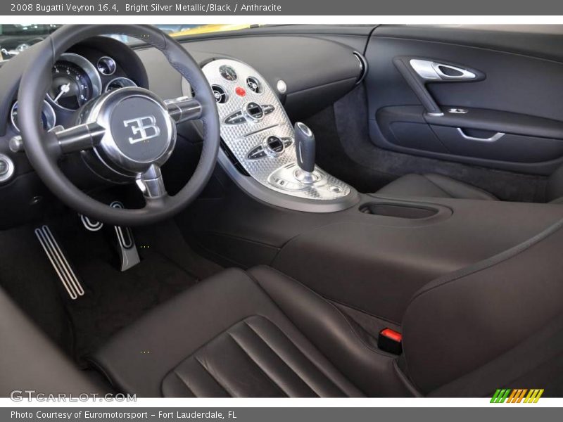 Anthracite Interior - 2008 Veyron 16.4 