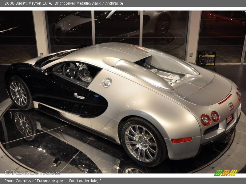 Bright Silver Metallic/Black / Anthracite 2008 Bugatti Veyron 16.4
