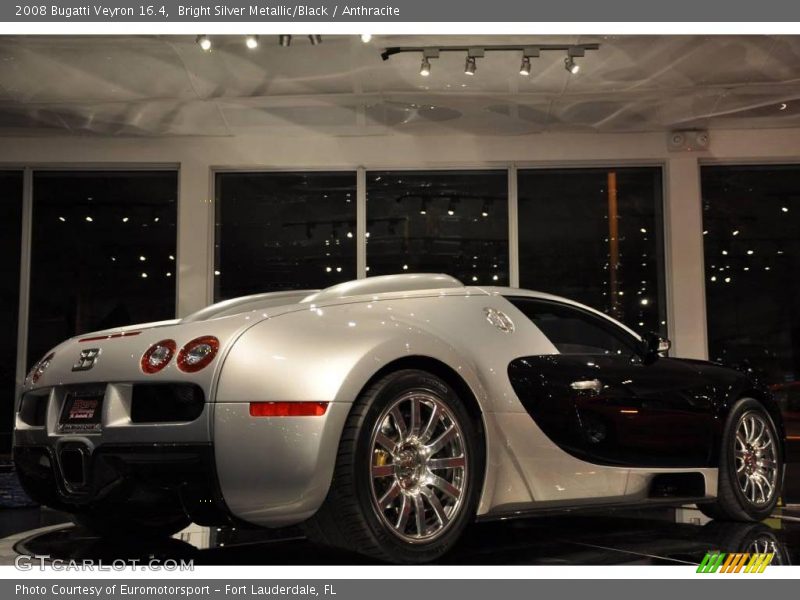Bright Silver Metallic/Black / Anthracite 2008 Bugatti Veyron 16.4