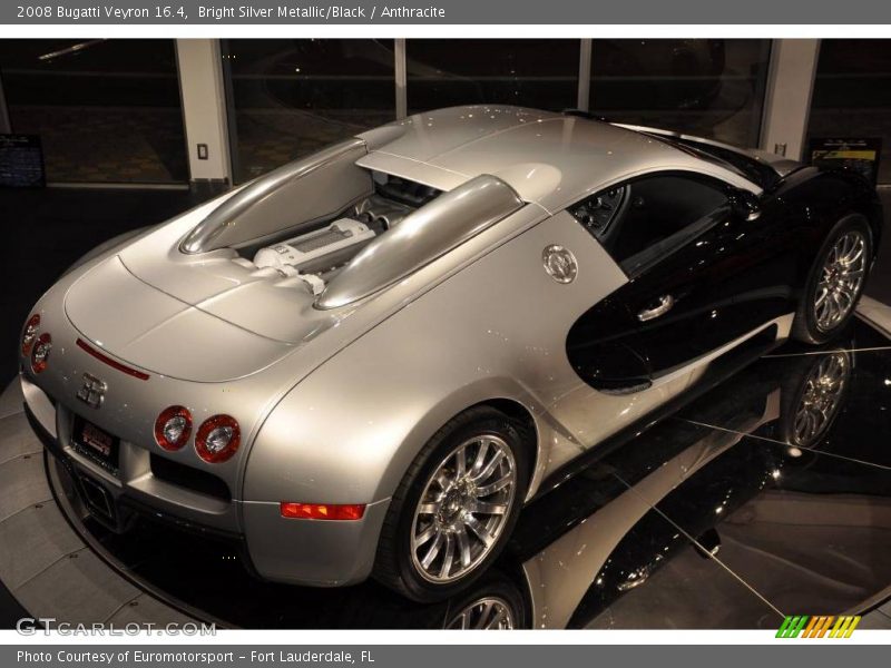 Bright Silver Metallic/Black / Anthracite 2008 Bugatti Veyron 16.4