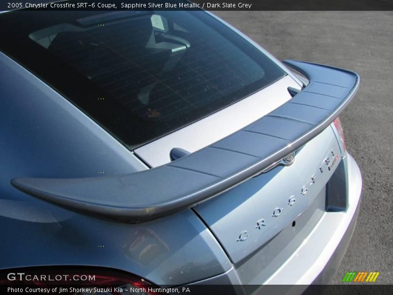 Sapphire Silver Blue Metallic / Dark Slate Grey 2005 Chrysler Crossfire SRT-6 Coupe