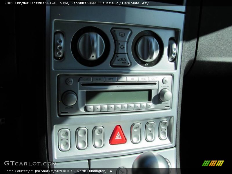 Sapphire Silver Blue Metallic / Dark Slate Grey 2005 Chrysler Crossfire SRT-6 Coupe