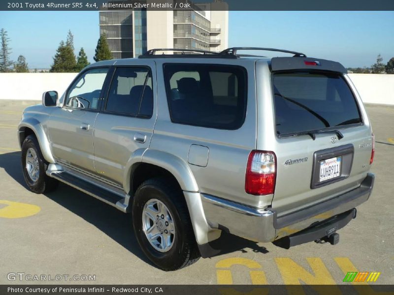 Millennium Silver Metallic / Oak 2001 Toyota 4Runner SR5 4x4