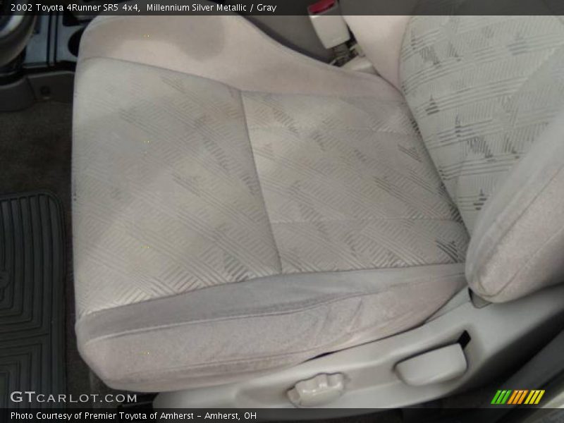 Millennium Silver Metallic / Gray 2002 Toyota 4Runner SR5 4x4