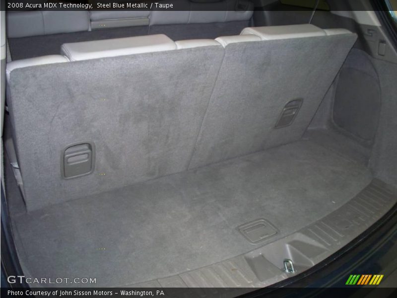 Steel Blue Metallic / Taupe 2008 Acura MDX Technology