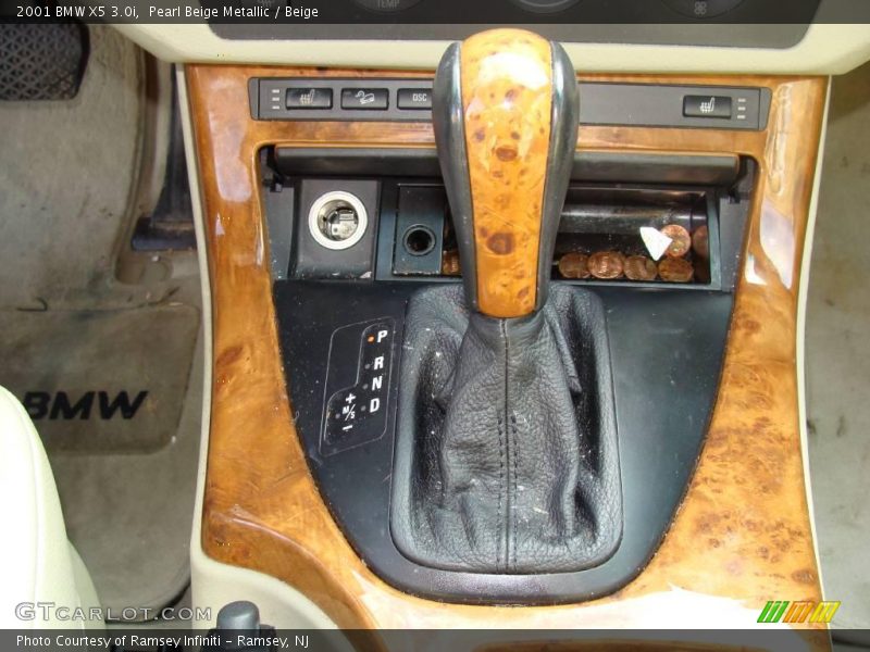 Pearl Beige Metallic / Beige 2001 BMW X5 3.0i