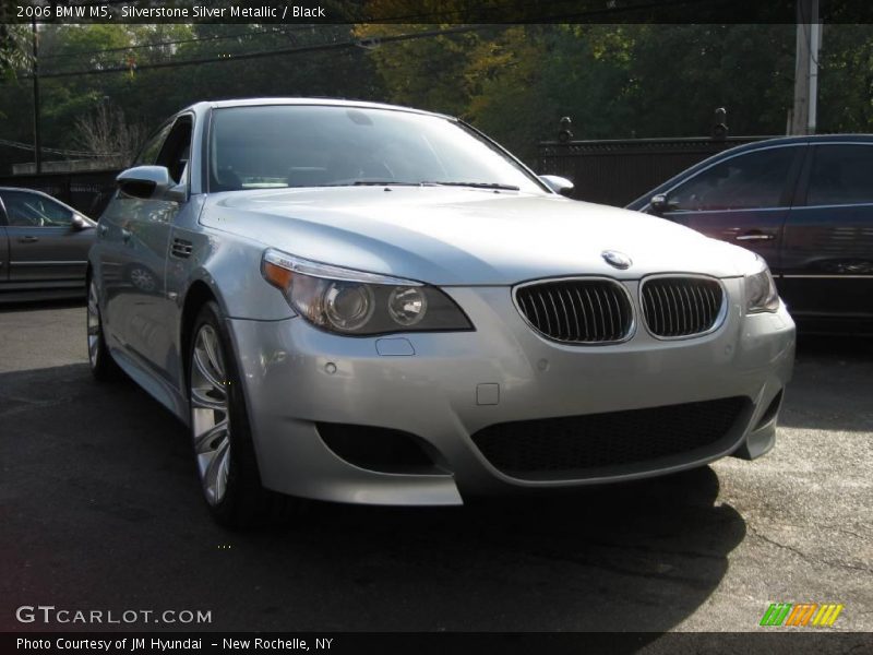 Silverstone Silver Metallic / Black 2006 BMW M5