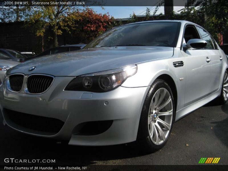 Silverstone Silver Metallic / Black 2006 BMW M5