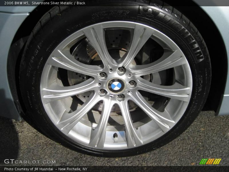 Silverstone Silver Metallic / Black 2006 BMW M5