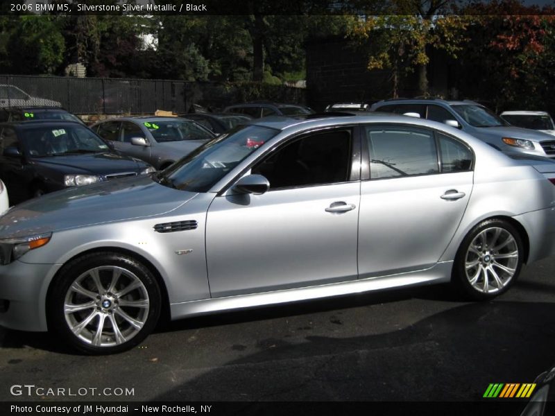 Silverstone Silver Metallic / Black 2006 BMW M5