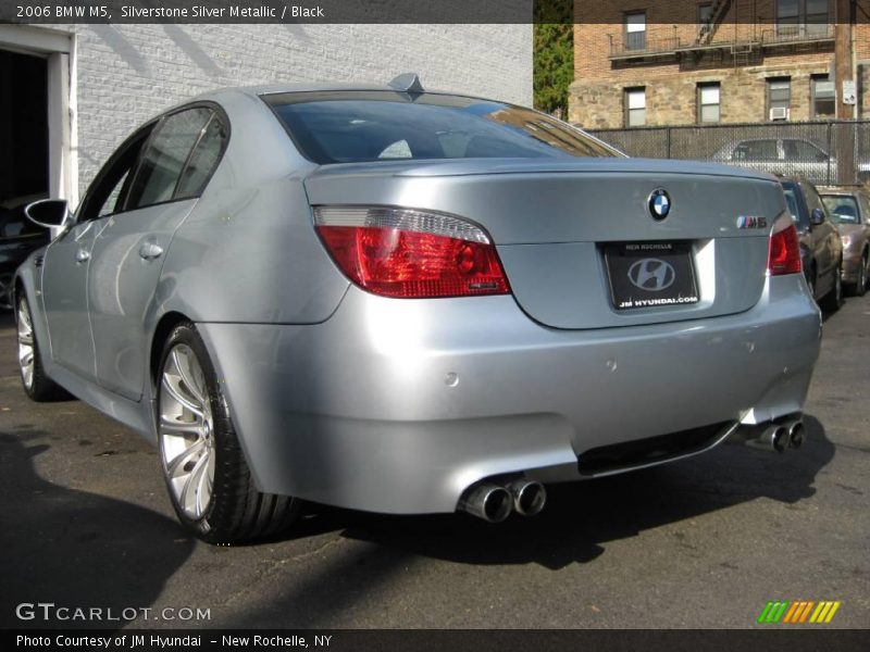 Silverstone Silver Metallic / Black 2006 BMW M5