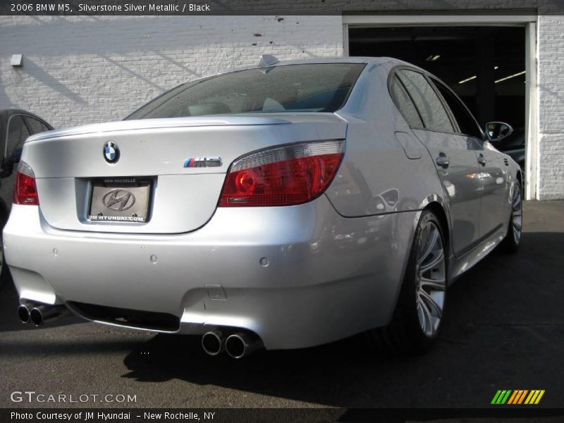 Silverstone Silver Metallic / Black 2006 BMW M5