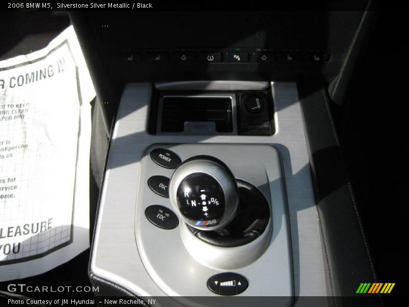 Silverstone Silver Metallic / Black 2006 BMW M5