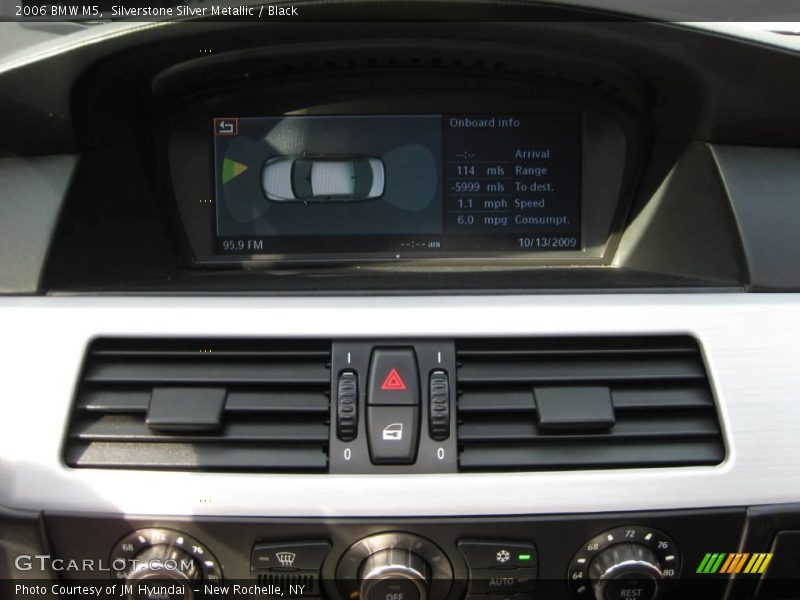 Silverstone Silver Metallic / Black 2006 BMW M5