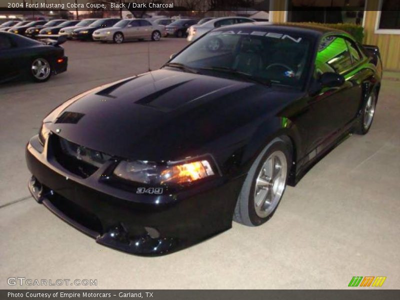 Black / Dark Charcoal 2004 Ford Mustang Cobra Coupe