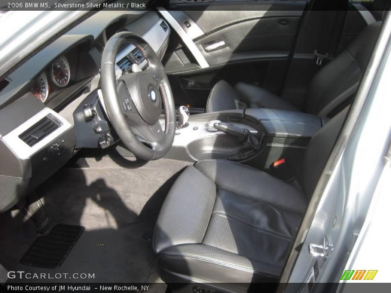 Silverstone Silver Metallic / Black 2006 BMW M5