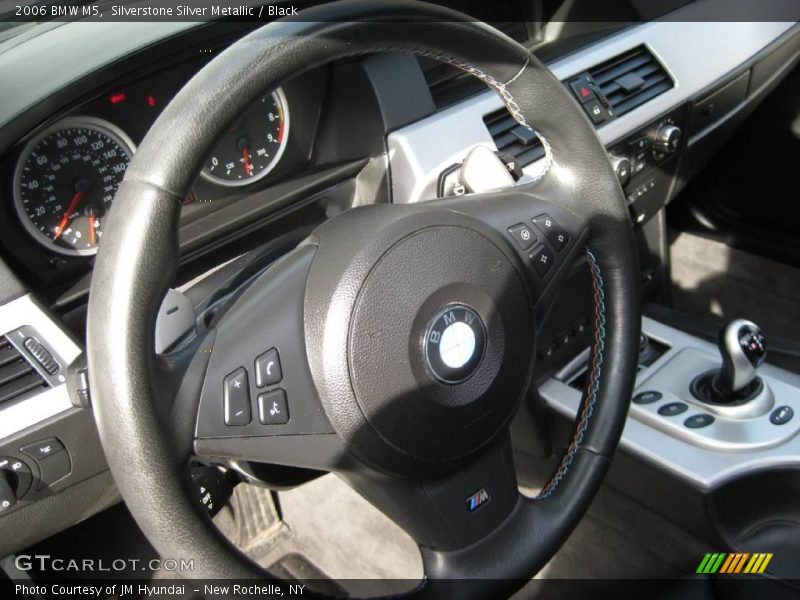Silverstone Silver Metallic / Black 2006 BMW M5