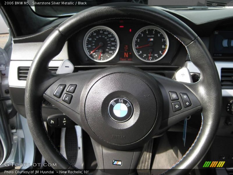 Silverstone Silver Metallic / Black 2006 BMW M5