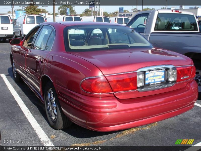 Crimson Red Pearl / Light Cashmere 2004 Buick LeSabre Limited