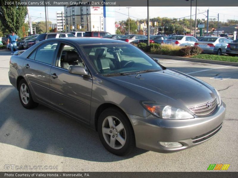 Phantom Gray Pearl / Dark Charcoal 2004 Toyota Camry SE V6