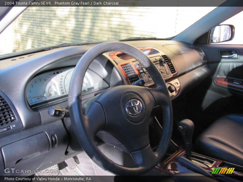 Phantom Gray Pearl / Dark Charcoal 2004 Toyota Camry SE V6