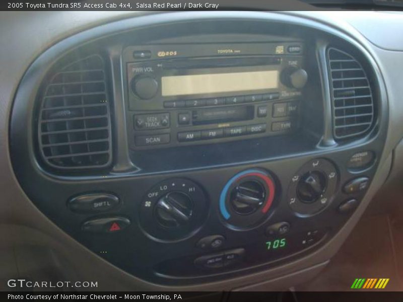 Salsa Red Pearl / Dark Gray 2005 Toyota Tundra SR5 Access Cab 4x4