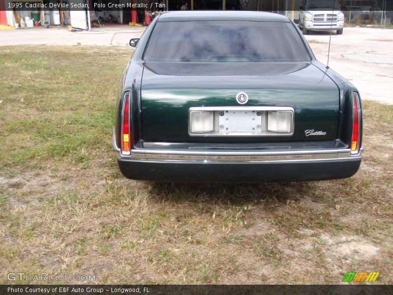 Polo Green Metallic / Tan 1995 Cadillac DeVille Sedan