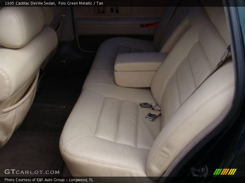 Polo Green Metallic / Tan 1995 Cadillac DeVille Sedan