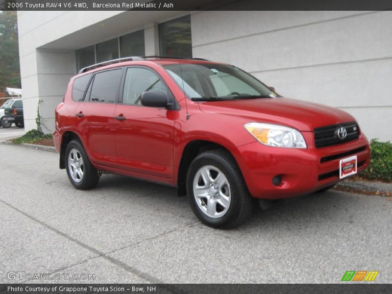 Barcelona Red Metallic / Ash 2006 Toyota RAV4 V6 4WD