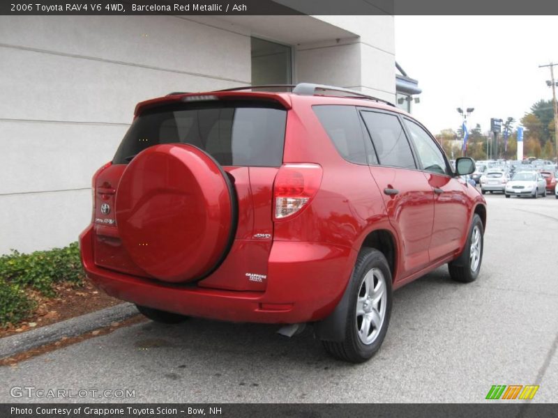 Barcelona Red Metallic / Ash 2006 Toyota RAV4 V6 4WD