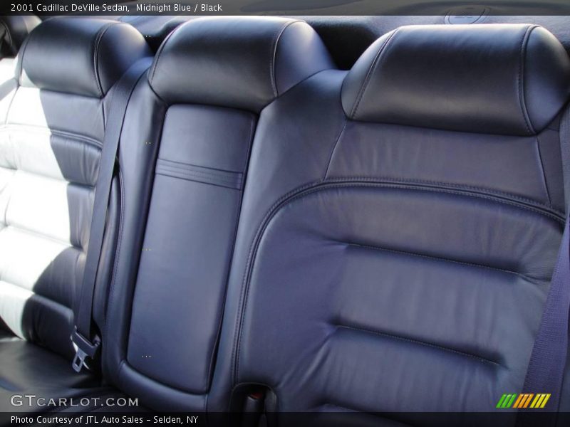 Midnight Blue / Black 2001 Cadillac DeVille Sedan