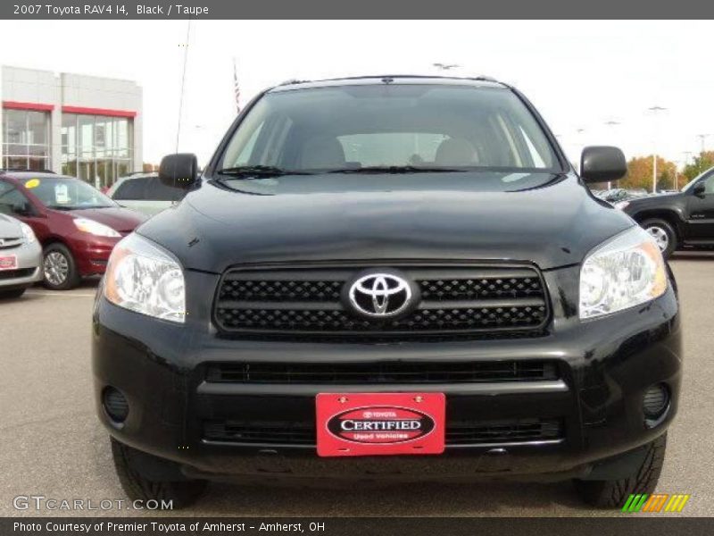 Black / Taupe 2007 Toyota RAV4 I4