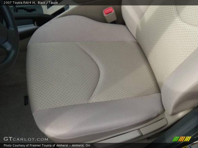 Black / Taupe 2007 Toyota RAV4 I4