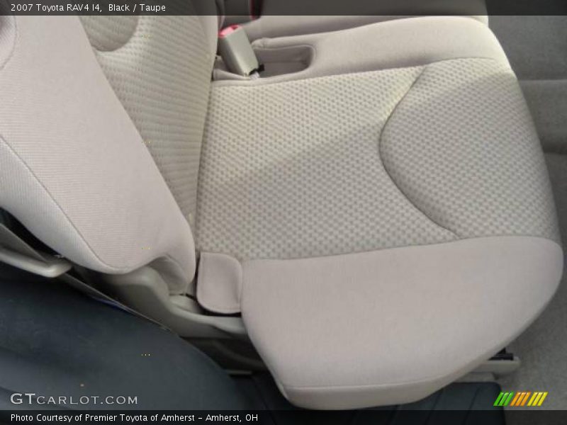 Black / Taupe 2007 Toyota RAV4 I4