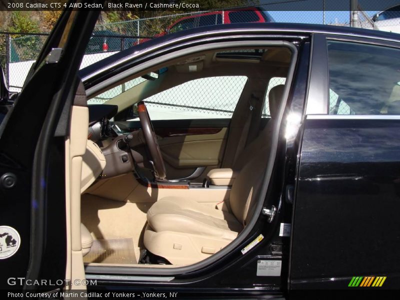 Black Raven / Cashmere/Cocoa 2008 Cadillac CTS 4 AWD Sedan
