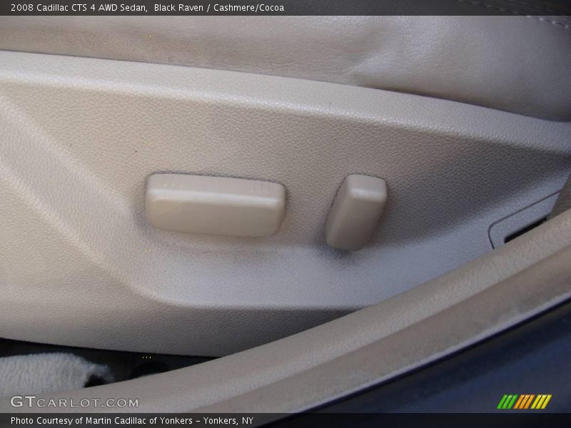 Black Raven / Cashmere/Cocoa 2008 Cadillac CTS 4 AWD Sedan