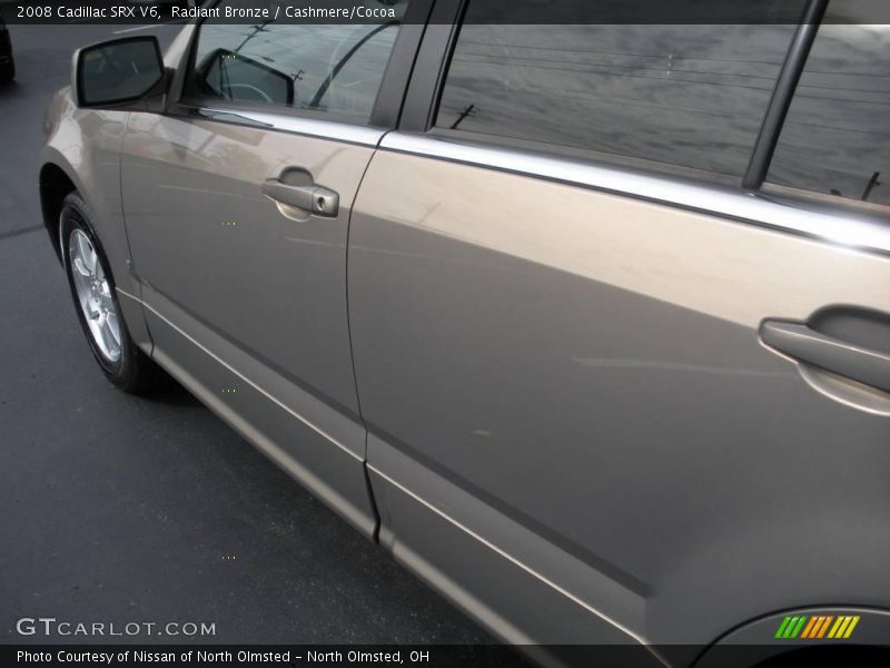 Radiant Bronze / Cashmere/Cocoa 2008 Cadillac SRX V6