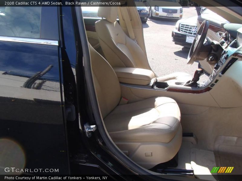 Black Raven / Cashmere/Cocoa 2008 Cadillac CTS 4 AWD Sedan