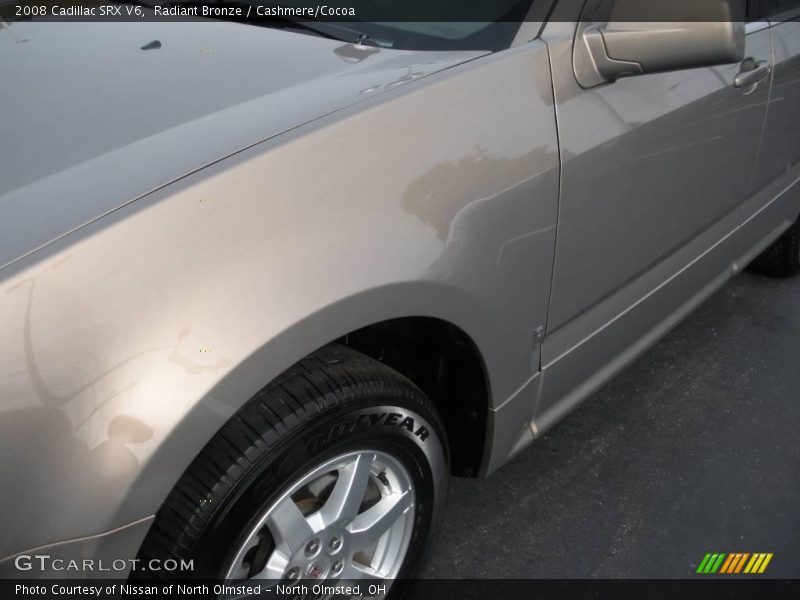 Radiant Bronze / Cashmere/Cocoa 2008 Cadillac SRX V6