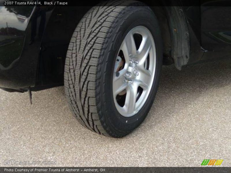 Black / Taupe 2007 Toyota RAV4 I4
