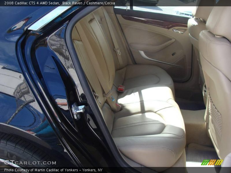 Black Raven / Cashmere/Cocoa 2008 Cadillac CTS 4 AWD Sedan